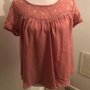 blush pink top